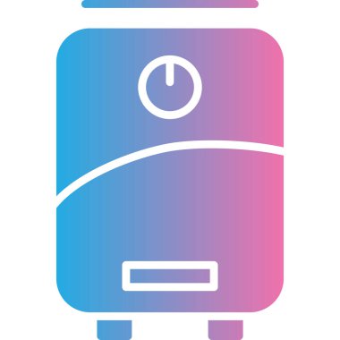 Gaz. Web simgesi basit illüstrasyon