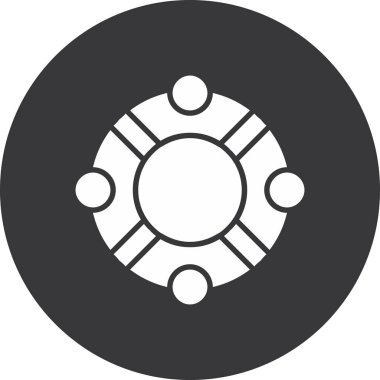 seo modern simgesinin vektör illüstrasyonu