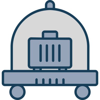 Gıda Web ikonu vektör illüstrasyonu