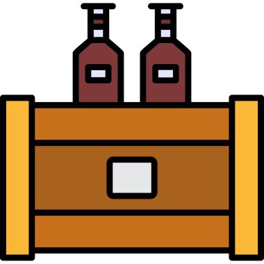 alkollü bira ikonu