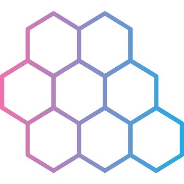 bal peteği ikonu vektör illüstrasyonu