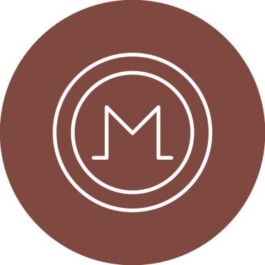 Modern bir simgenin vektör illüstrasyonu