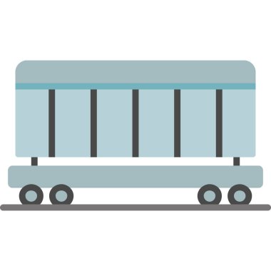 otobüs taşıma aracı izole edilmiş simge