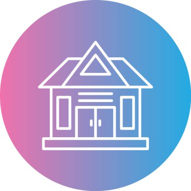 ev simgesi vektör illüstrasyonu