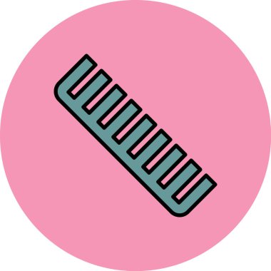 Çizgi film simgesinin vektör çizimi