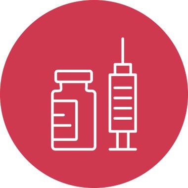 İlaç simgesinin vektör illüstrasyonu