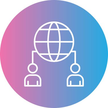 Bir kürenin vektör illüstrasyonu