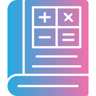 hesap makinesi simgesi vektör illüstrasyonu