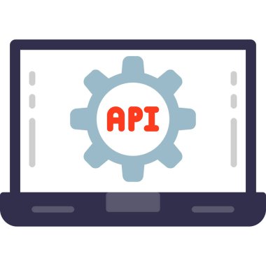 Web Geliştirme düz ikon vektör çizimi