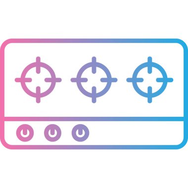 Ses simgesi vektör illüstrasyonu