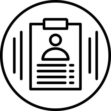 Bir panonun vektör illüstrasyonu