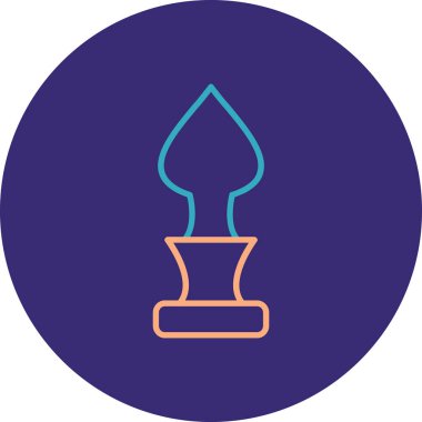 Satranç simgesinin vektör illüstrasyonu