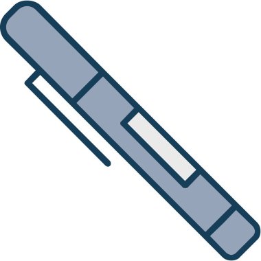 kalem simgesi vektör illüstrasyonu