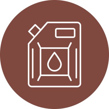 Petrol varili ikonu. Vektör çizimi. yağ varili vektör resmi.