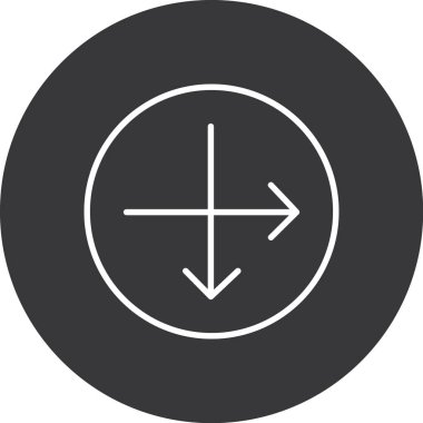 ok simgesinin vektör illüstrasyonu