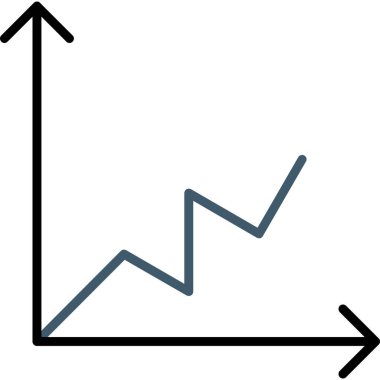 grafik ikonu vektör illüstrasyonu