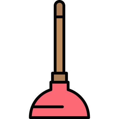 Beyaz arkaplanda vektör simgesi izole edildi