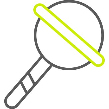 Büyütme cam simgesi vektör illüstrasyonu