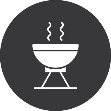 Gıda simgesinin vektör illüstrasyonu