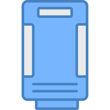 Pil. Web simgesi basit illüstrasyon