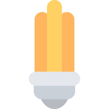 ampul ışığı vektör simgesi tasarımı