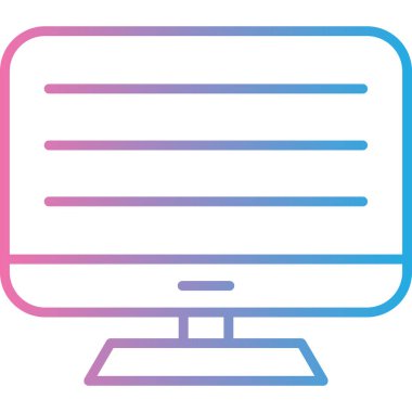 Web simgesi vektör illüstrasyonu