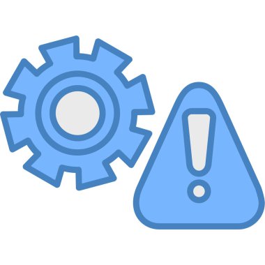 Teçhizat Web simgesi basit illüstrasyon