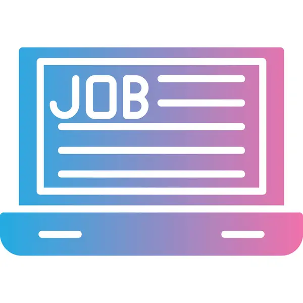 görev özgeçmişi simgesi, vektör illüstrasyonu