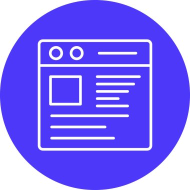 seo modern simgesinin vektör illüstrasyonu