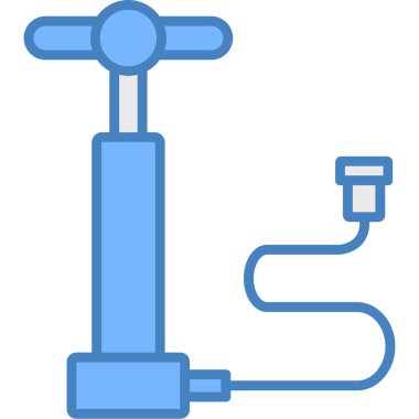 Gaz borusu. Basit simge