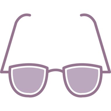 gözlük, güneş gözlüğü, vektör, illüstrasyon, renk simgesi arkaplanı