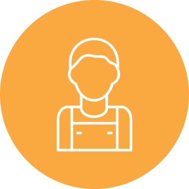 kadın Şef vektör çizim