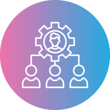 seo modern simgesinin vektör illüstrasyonu