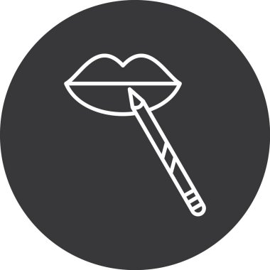 Modern simgenin vektör illüstrasyonu