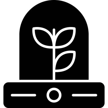 Bir bitkinin vektör illüstrasyonu