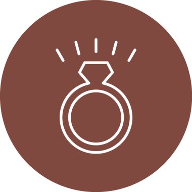 Bir pusula simgesinin vektör illüstrasyonu