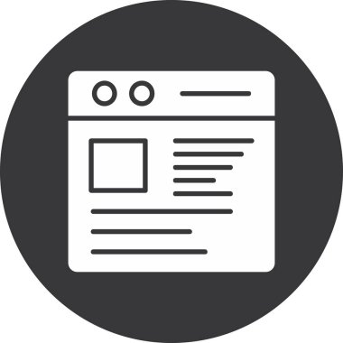 seo modern simgesinin vektör illüstrasyonu