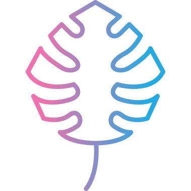 Ağaç simgesinin vektör illüstrasyonu