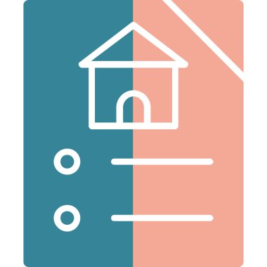 Modern bir simgenin vektör illüstrasyonu