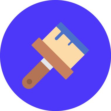 Çekiç. Web simgesi basit illüstrasyon