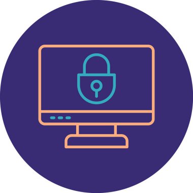 vektör dizüstü simgesi illüstrasyonu