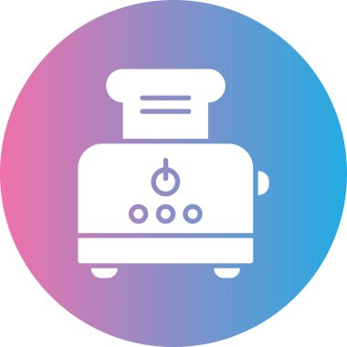 Yemek pişirmek. Web simgesi basit illüstrasyon