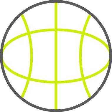 Top ikonu. düz dizayn biçimi 10