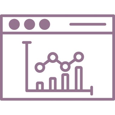 çubuk çizelgesi vektör illüstrasyonu