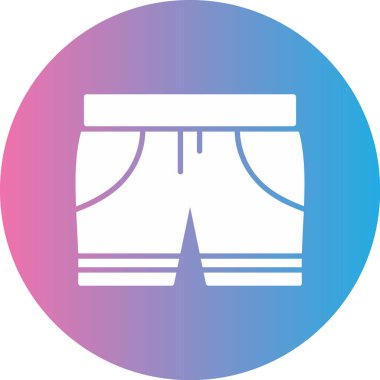 pantolon simgesi vektör illüstrasyonu