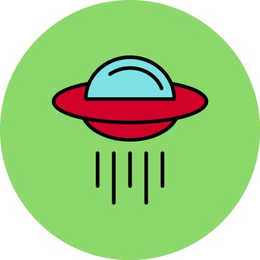 Gezegen simge vektör çizim