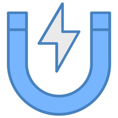 güç simgesi, vektör çizimi beyaz arkaplanda izole edildi