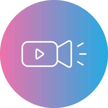 Oynatma düğmesi vektör çizimi