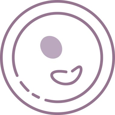 Modern simgenin vektör çizimi, simge besin