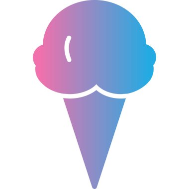 dondurma ikonu vektör illüstrasyon tasarımı